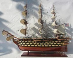 USS Pennsylvania Handmade Wooden Ship Model Ready For Display