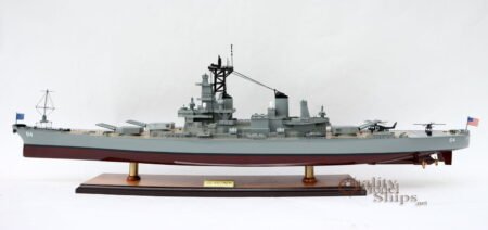 USS Wisconsin (BB-64) - Handcrafted War Ship Display Model 39"