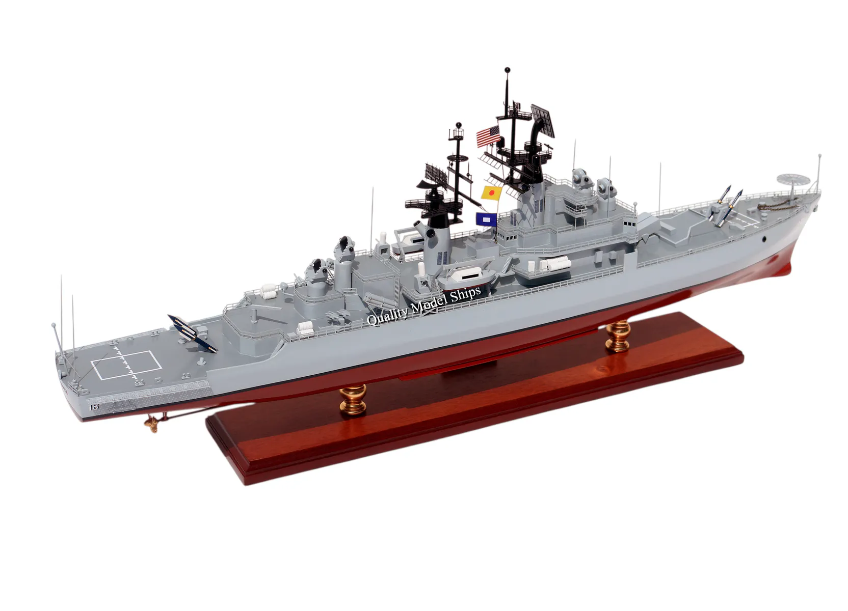 USS Worden (CG-18) Ship Model - Quality Model Ships USS Worden (CG-18) Ship Model