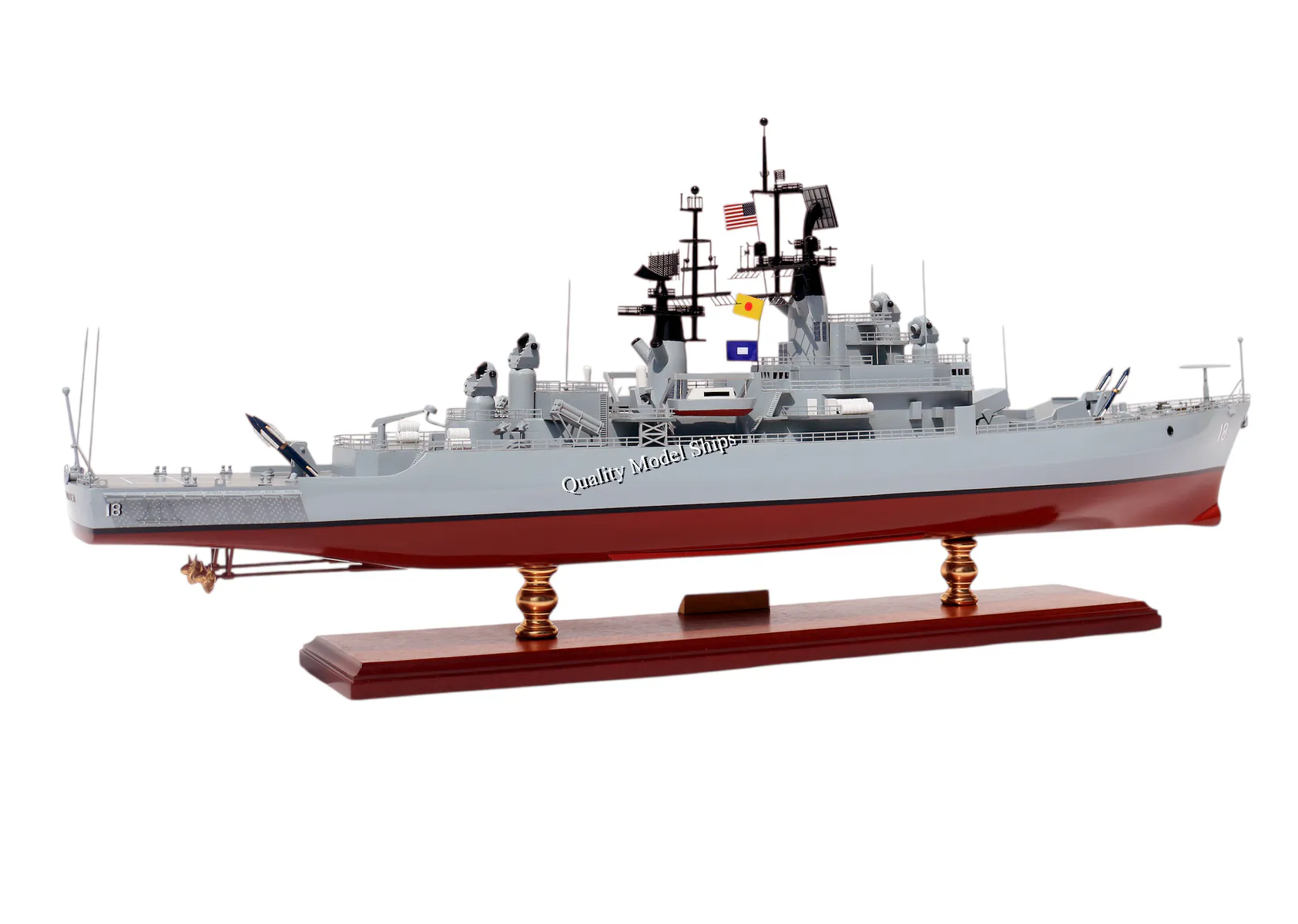 USS Worden (CG-18) Ship Model - Quality Model Ships USS Worden (CG-18) Ship Model