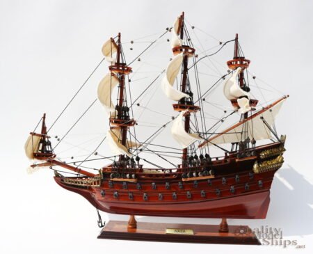 Wasa Handcrafted Ship Model Ready for Display