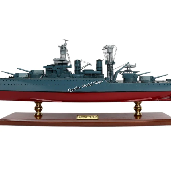 USS West Virginia (BB-48) Ship Model