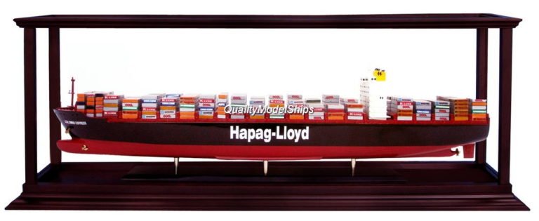 Display case container ships