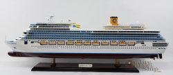 Costa Fortuna Handmade Cruise Ship Model scale 1:350