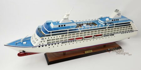 MS Sirena Ocean Cruise Liner Wooden Ship Model