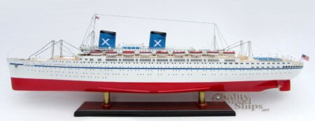 SS Australis Ocean Liner Handcrafted Ship Model 34"