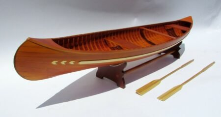Peterborough Scale Handcrafted Canoe 36" Honey Stained