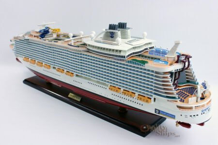 MS Symphony of the Seas Ocean Cruise Liner Wooden Ship Model 36" Scale 1:400