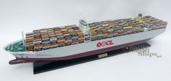 OOCL Germany Container Ship Ready Display Model