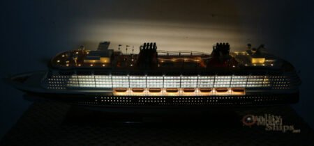 Disney Dream with Lights Handcrafted Wooden Ship Model 40"