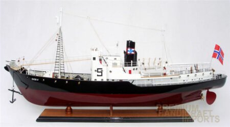 Gos V Whale Catcher Display Model Ship 32"