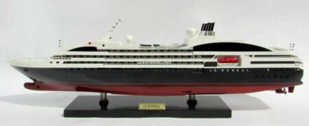 Le Boreal Handmade Cruise Ship Model