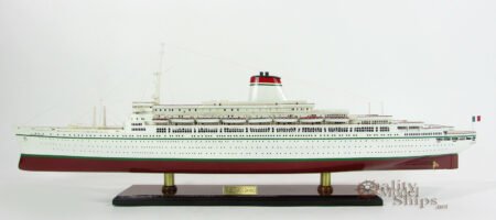 SS Leonardo Da Vinci Italian Ocean Liner Handcrafted Ship Model 34"