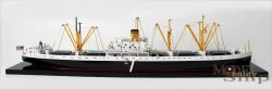 US Navy Liberty Cargo Ship EC2-S-C1 WWII Waterline Model 33" Display Ready