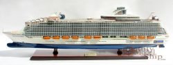MS Harmony of the Seas Ocean Cruise Liner Wooden Ship Model 36" Scale 1:400