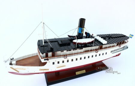 SS Mariefred Steam Ship Model 28" Ready Display