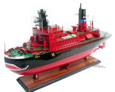 Yamal Handmade Ice Breaker Ship Model Display Ready