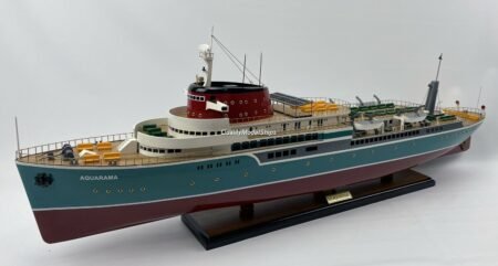 SS Aquarama Museum Ship Handcrafted Ship Model Scale 1:160