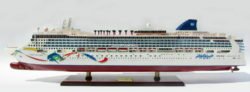 Norwegian Dawn Handmade Cruise Ship Model 40"