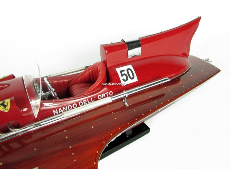 Ferrari Hydroplane Model Boat