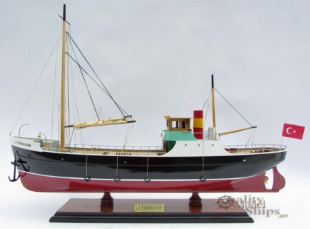 La Toison D'or Fictional Ship Model in The Comic Story