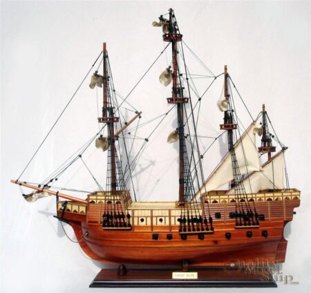 Mary Rose Handcrafted Wooden Tall Ship Model