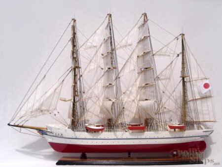 Nippon Maru II Handcrafted Wooden Model Ship