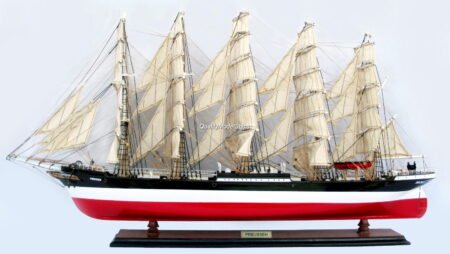 Preussen 5-masts Handcrafted Wooden Display Ship Model