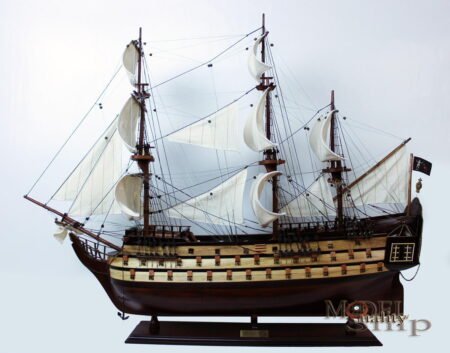 Blackbeard's Queen Anne's Revenge Scaled Display Model Pirate Ship 37"