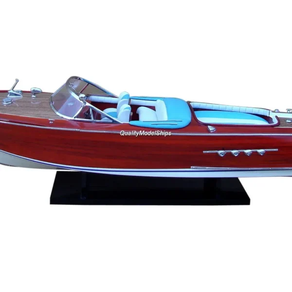 Riva Aquarama Wooden Model Boat